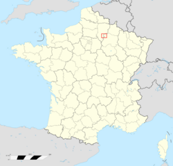 塔德努瓦地区在法国的位置