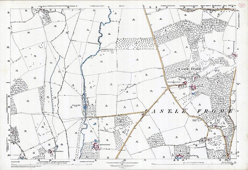File:Castle Frome, OS Map Herefordshire XXVIII.14, 1887.jpg