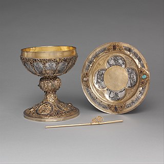 <i>Ensemble for the celebration of the Eucharist</i> (Metropolitan Museum of Art) collection of items