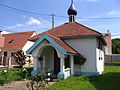 L'église orthodoxe russe.