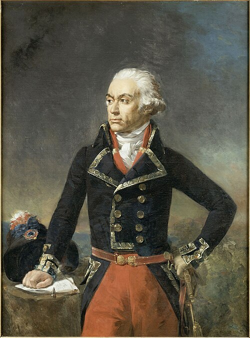 Charles-François Dumouriez, Général en chef de l'Armée du Nord (1739–1823), portrait by Jean Sébastien Rouillard, 1834