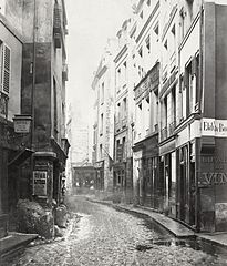 Rue Volta, de la rue Dumaire, ca. 1853–70