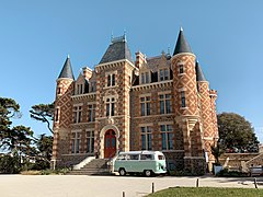 Le château du Nessay à Saint-Briac-sur-Mer en Ille-et-Vilaine.