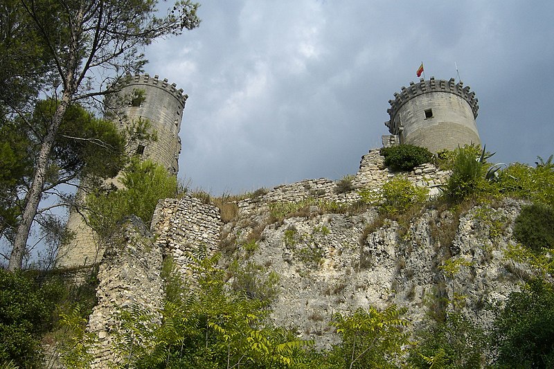 File:Chateau a Chateaurenard - panoramio.jpg