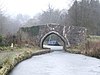 Cherryeye Bridge and Frozen Canal - geograph.org.uk - 1116992.jpg