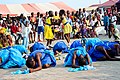 Children acting in Ghana