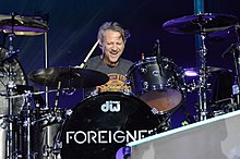 Frazier with Foreigner at Coconut Creek Casino in Florida, 2022 Chris Frazier.jpg