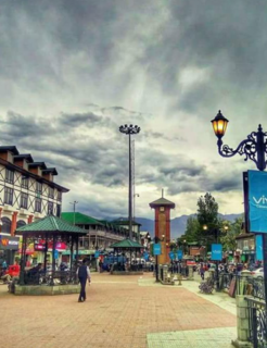 Lal Chowk Place in Jammu and Kashmir, India