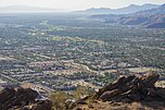 Blick über das Coachella Valley