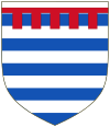 Coat of Arms of the Lord of Cognac (House of Lusignan).svg