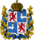 Coat of arms of Kurlandia Governorate 1856.svg