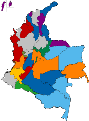 Elecciones regionales de Colombia de 2019