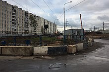 Construction of North-East Tangent in Koptevo (30929374804).jpg