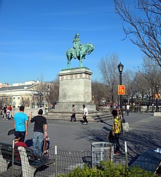 George Washington szobor (Continental Army Plaza)