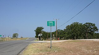 <span class="mw-page-title-main">Cool, Texas</span> City in Texas, United States