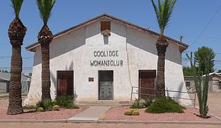Coolidge Womans Club United States historic place