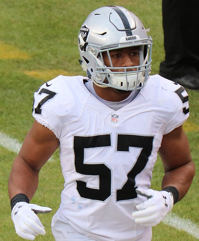 Raiders put linebacker Cory James on injured reserve