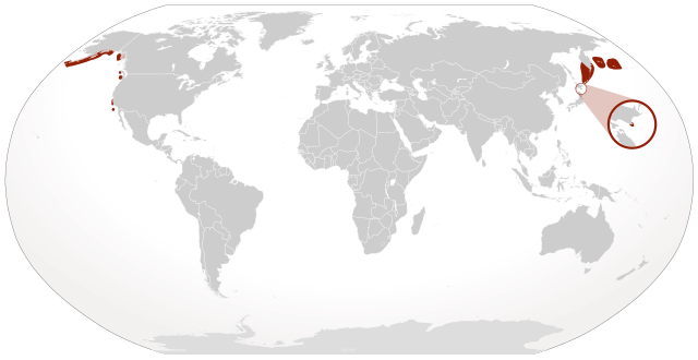 Distribución da lontra mariña