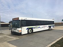 DART First State bus 422 at Christiana Mall.jpg