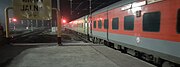 17057 Mumbai CSMT-Lingampalli Devagiri Express departing from Jalna