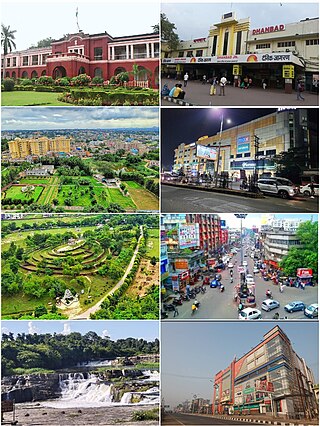 <span class="mw-page-title-main">Dhanbad</span> Metropolis in Jharkhand, India