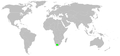 Distribution of Latrodectus karooensis