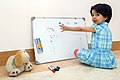 Drawing baby girl, Children's paintings, Iranian Child نقاشی کشیدن دختر بچه 10.jpg