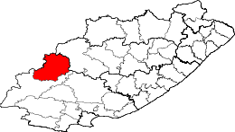 Municipalità locale di Dr Beyers Naudé – Mappa