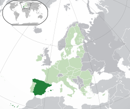 Mappa di Spagna