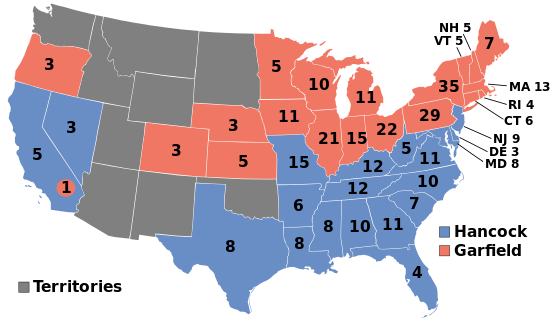 1880 electoral vote results