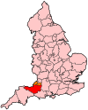 caption=Somerset shown within England