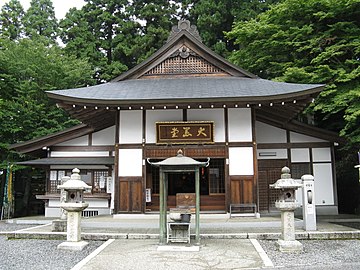 Daikoku-dō (大黒堂) at the Enryaku-ji temple complex in Mount Hiei, the headquarters of the Tendai school