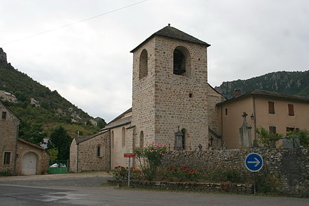 kostel Saint-Sauveur v Le Rozier