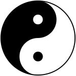 Taijitu, la forma més universal de representar el concepte Yin i el yang