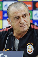 Terim during his fourth term at Galatasaray Fatih Terim 2018.jpg