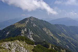 Feldberg seen from the Stripsenkopf