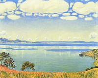 Ferdinand Hodler, Cenevre Gölü (1905)