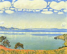 Ferdinand Hodler, El lago de Ginebra (1905)