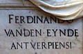 Ferdinand van den Eynde's tomb, name detail.jpg