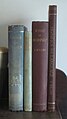 First editions (1881, 1897, 1903, 1911) of works by Victoria Welby.jpg
