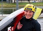 Čeština: Tereza Fišerová na Světovém poháru ve vodním slalomu v Praze 2023 English: 2023 ICF Canoe Slalom WC Prague – Tereza Fišerová.