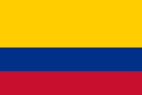 flagge fan Kolombia