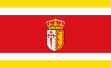 Flag of El Rubio Spain.svg