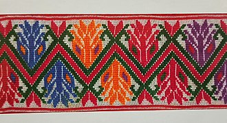 Amuzgo textile design. Flores - diseno textil amuzgo (Xochistlahuaca, Guerrero).jpg