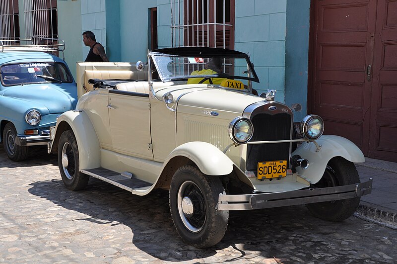 File:Ford Model B in Trinidad Cuba.JPG