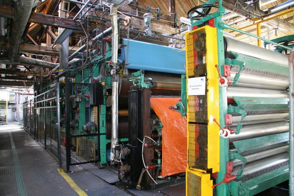 A Fourdrinier paper machine