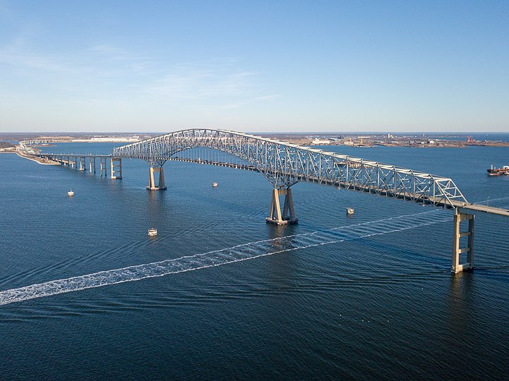 Мост в штате мэриленд. Мост в Балтиморе. Мост Фрэнсиса Скотта ки. Francis Scott Key Bridge. Сафовские мосты ключ.