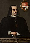 Francisco Fernández de la Cueva y Enríquez de Cabrera 8 Duc d'Alburquerque, 6 Marquès de Cuéllar, 8 comte de Ledesma y de Huelma, Grande d'Espanya i virrei de Sicilia.