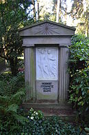 Frankfurt, main cemetery, grave II 147 Cürten.JPG