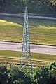 Deutsch: Abspannmast an der Freileitung vom Kraftwerk Moorburg zum Umspannwerk Hamburg-Süd in Hamburg-Moorburg.